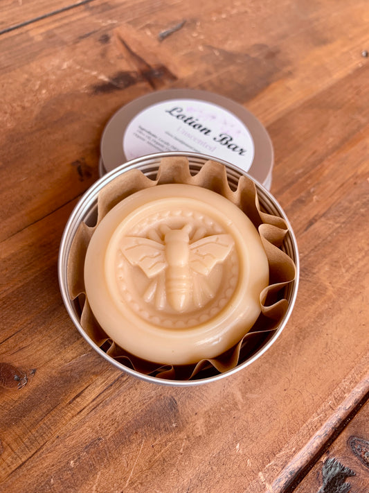 Unscented Blush Lotion Bars