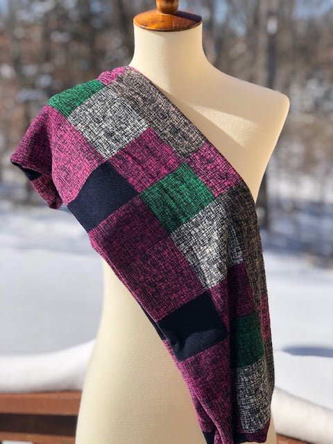 Kids/Teen Colorful Patched Infinity Scarf - Only ONE Available
