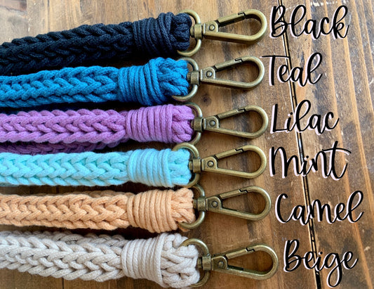 Crochet Wristlets - 6 Color Options